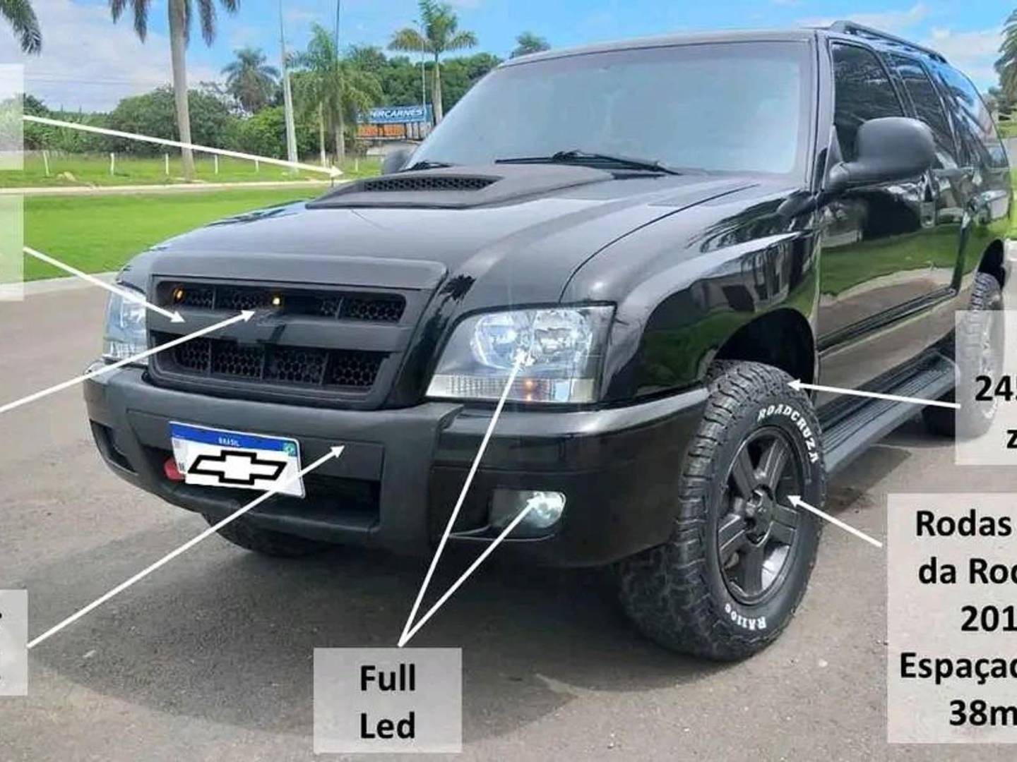 BLAZER 2.8 DLX 4X4 12V TURBO INTERCOOLER DIESEL - Imagem 2