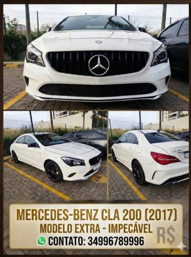 Mercedes-Benz CLA-200 Urban 1.6 TB 16v/flex Aut. 2017