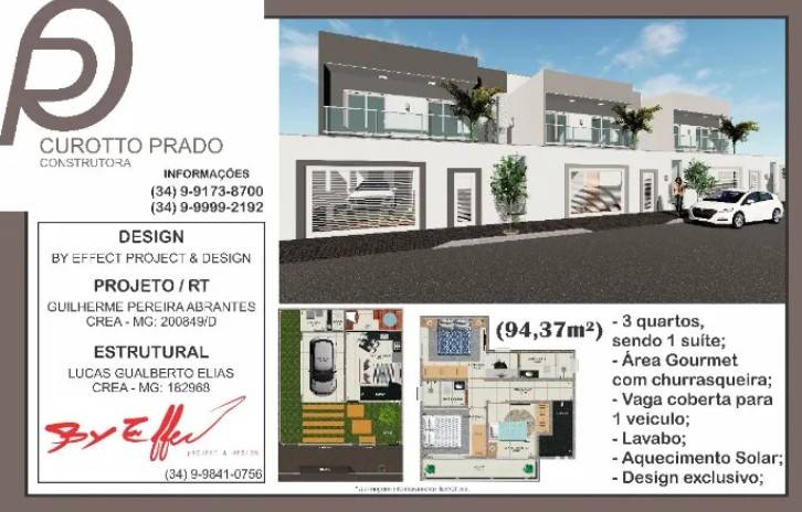 Sobrado Lindo e Novo no Bairro Novo Mundo em Uberlândia - Imagem 3